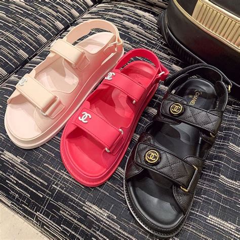 chanel dad sandals silver|chanel dad sandals 2020 price.